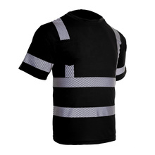 Camisetas de seguridad reflectantes de trabajo de alta visibilidad ANSI